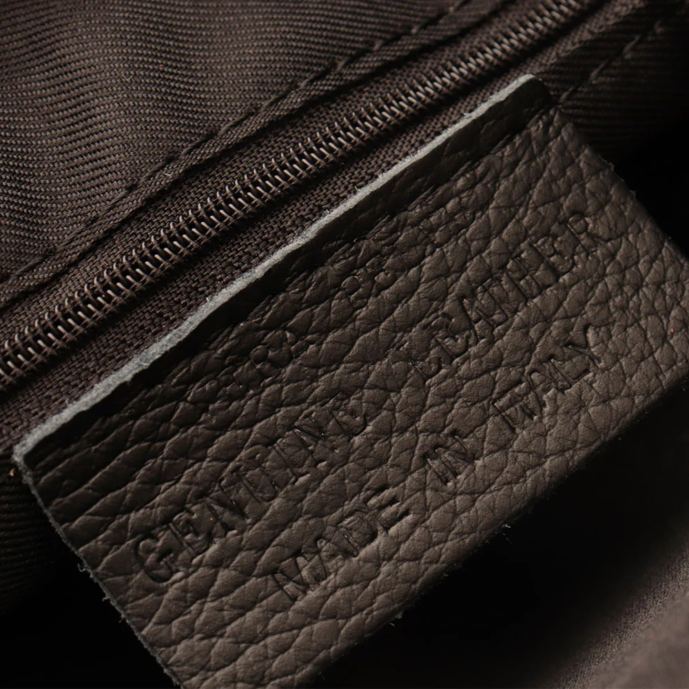 Borsa a Mano VIAVERDI in Pelle Blu Made in Italy - Image 10
