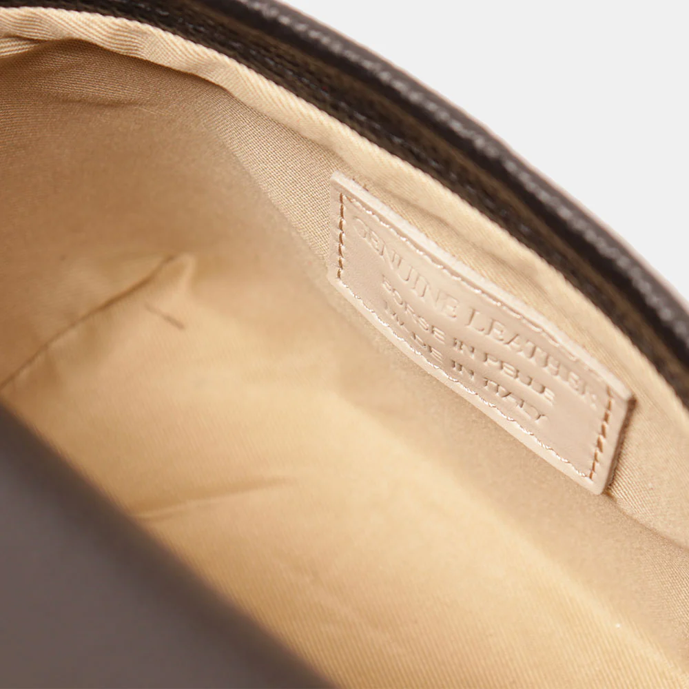 Borsa Donna a Mano VIAVERDI in Pelle Nera e Rafia Made in Italy Linea Montalcino - Image 7