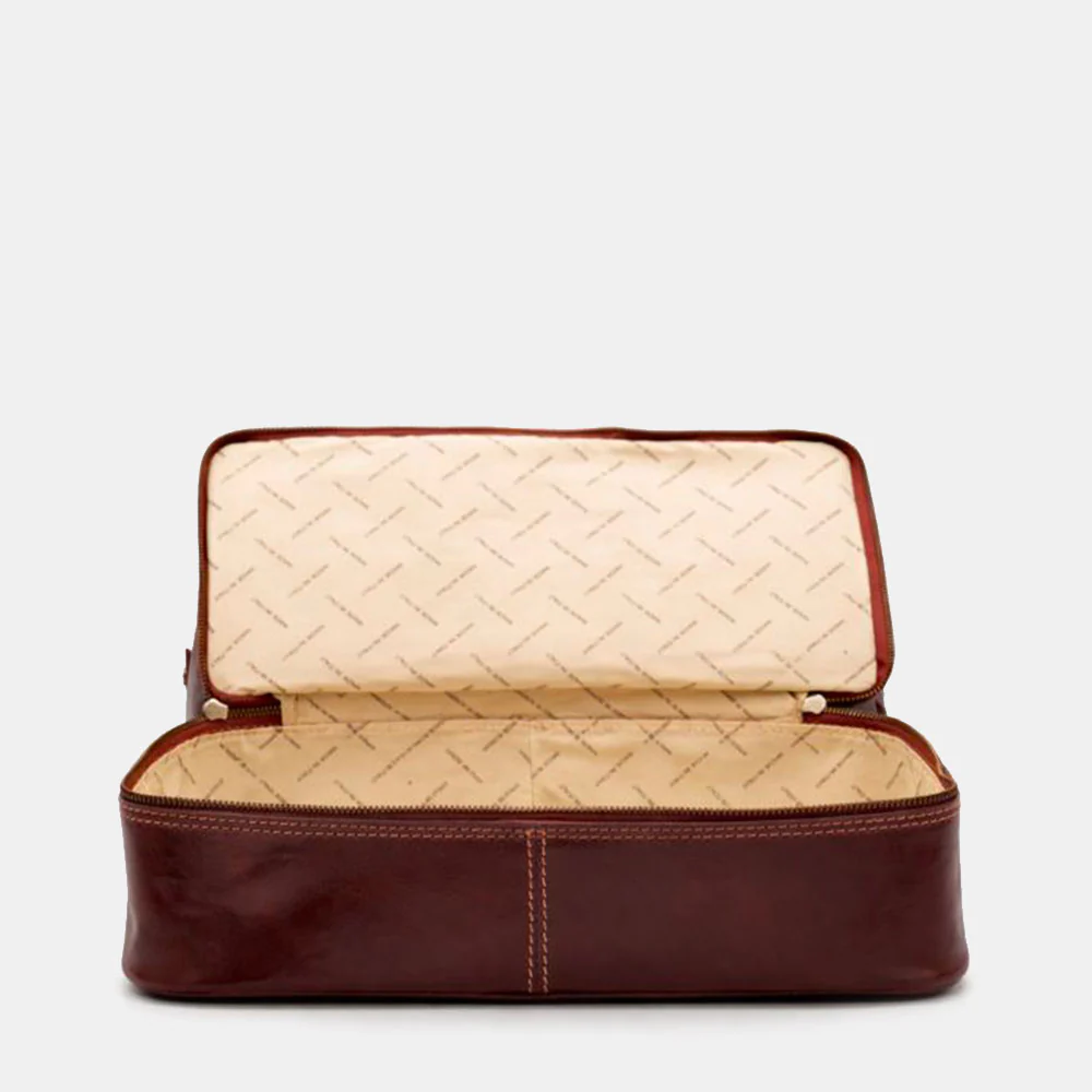 Borsa Medico in Pelle Marrone VIAVERDI Made in Italy linea Firenze - Image 14