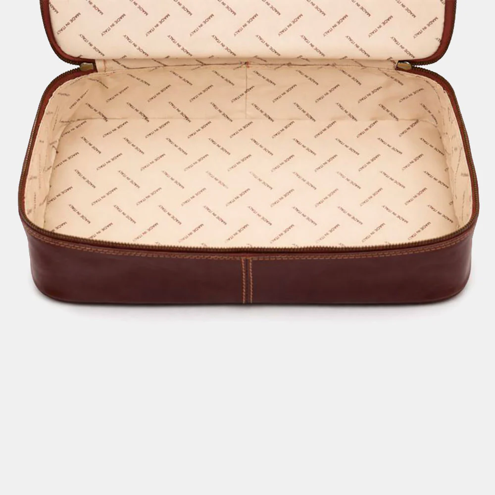 Borsa Medico in Pelle Marrone VIAVERDI Made in Italy linea Firenze - Image 15